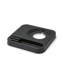 Plateau mélamine noir avec racks | Manusec