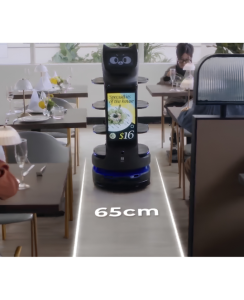 Robot livreur et publicitaire PUDU BellaBot Pro