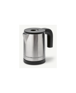 Bouilloire 0,8L inox brossé/noir | Manusec