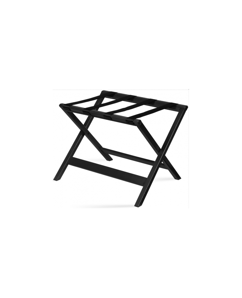 Porte-bagages bois noir | Manusec