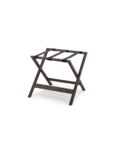 Porte-bagages bois foncé huilé | Manusec