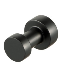 Crochet porte-serviettes noir | Manusec