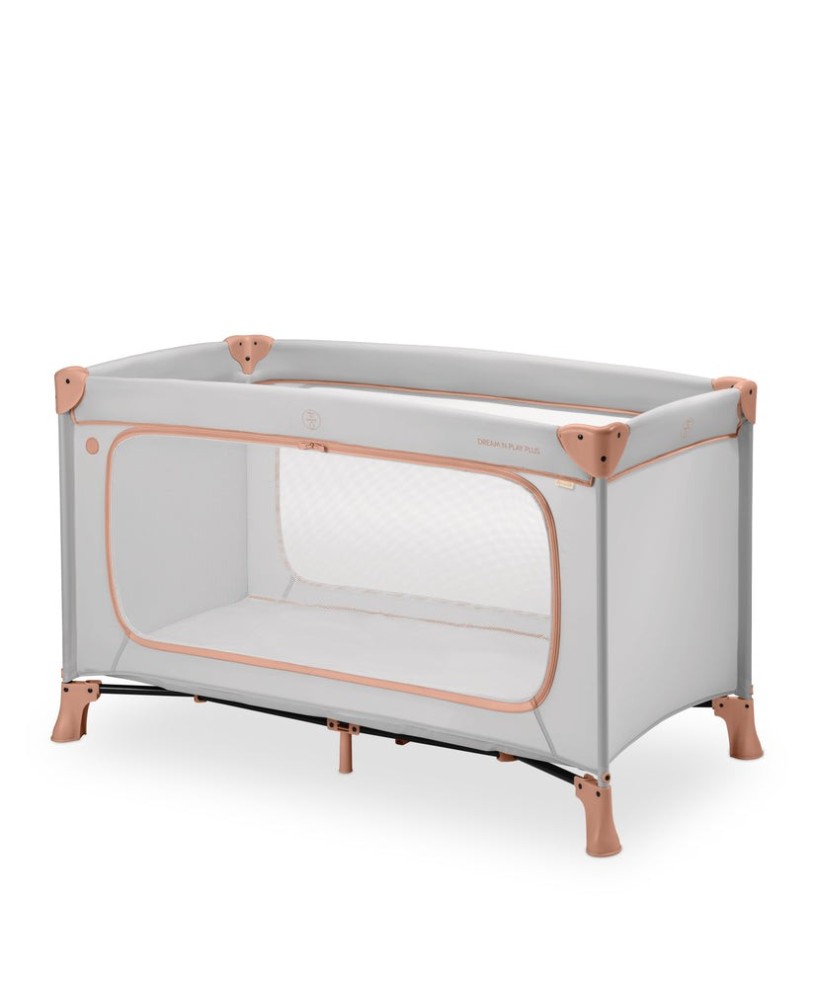 Lit parapluie tissu beige et gris | Manusec