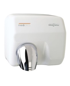 Sèche-mains Saniflow à capteur acier blanc | Manusec