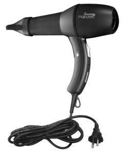 Sèche-cheveux 1800W noir mat | Manusec