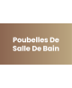 Poubelles de salle de bain